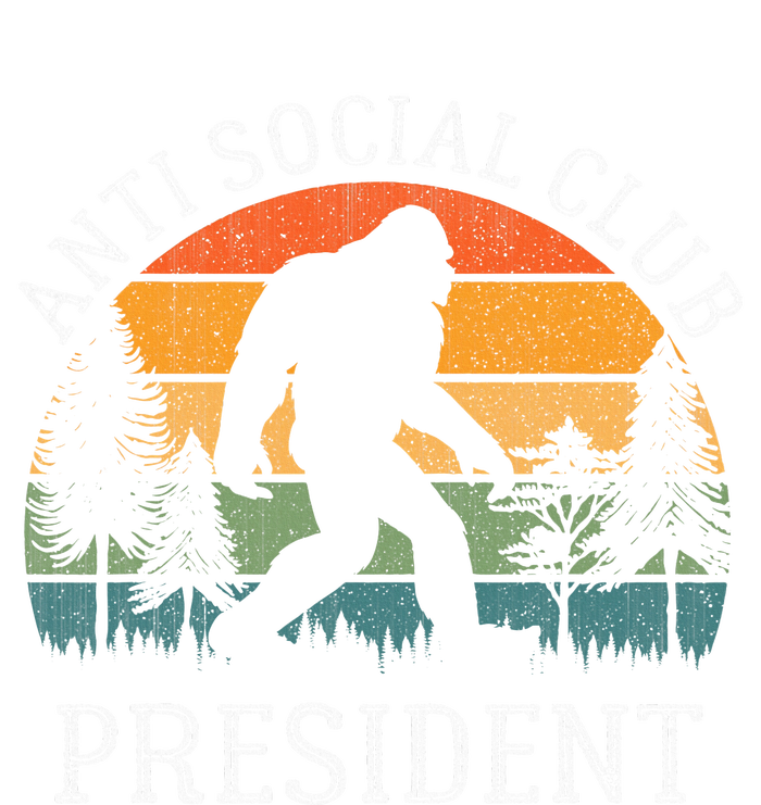 Anti Social Club President Antisocial Funny Bigfoot USA-Made Doggie Bandana