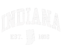 Indiana Est. 1816 Distressed Worn Design Classic Sweatshirt Cinch Pack Bag