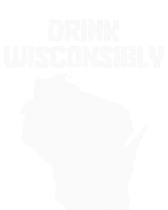 Drink Wisconsibly Funny Wisconsin Drinking Party Pride T-Shirt