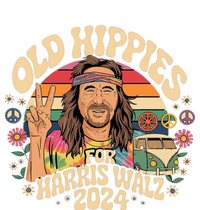 Old Hippies For Harris Waltz 2024 Election Kamala Harris T-Shirt