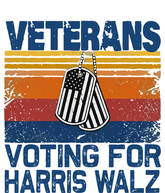 Veterans Voting For Harris Walz Waltz 2024 Urban Pullover Hoodie