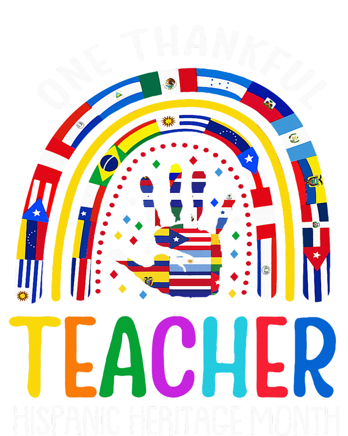 One Thankful Teacher Hispanic Heritage Month Latino Countrie Cooling Performance Crew T-Shirt