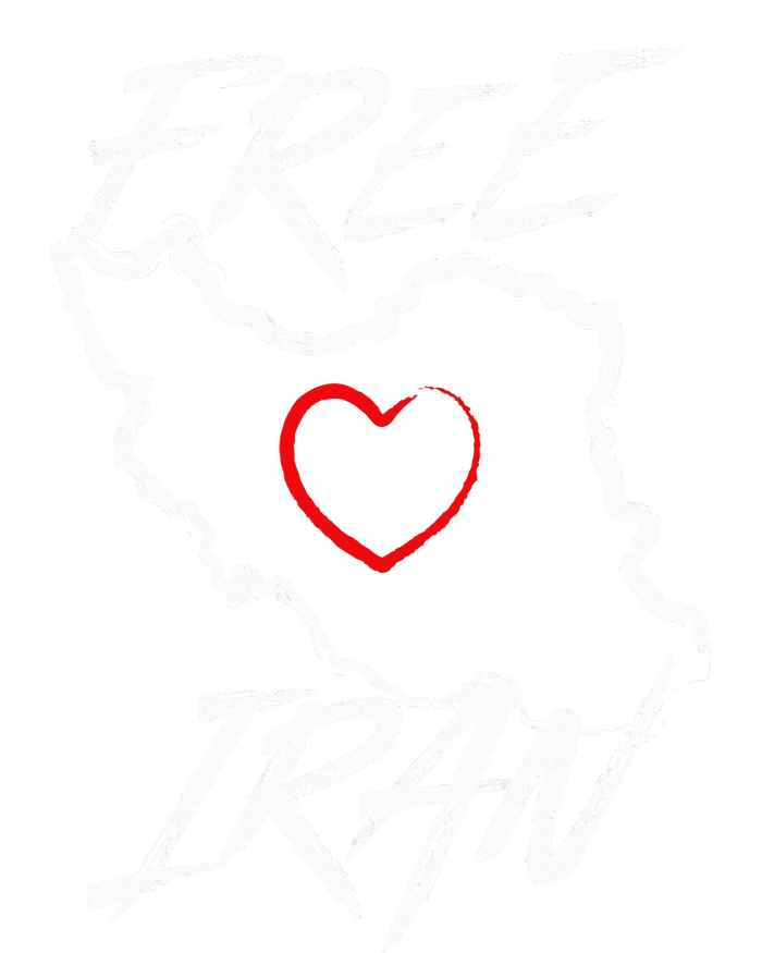 Iran Free Iran Symbol Heart Map Freedom Heart Love Gift Legacy Cool Fit Booney Bucket Hat