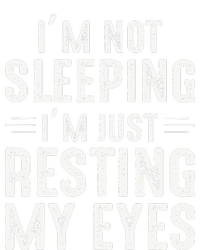 Im Not Sleeping Im Just Resting My Eyes Dad Joke Bella+Canvas Jersey Crop Tee