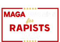 WalzS For Trump Maga Women For Rapists 2024 Tie-Dye Long Sleeve Shirt