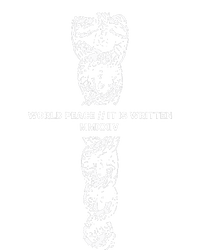 World Fucking Peace World Peace It Is Written Mmxxiv Snake Women's Strappy Tank