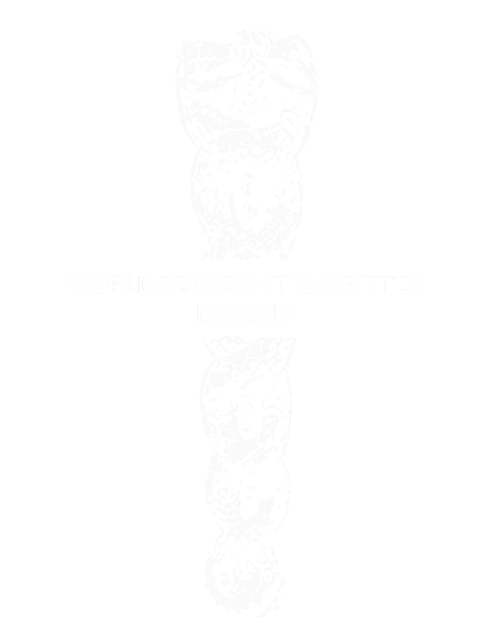 World Fucking Peace World Peace It Is Written Mmxxiv Snake Women's Strappy Tank