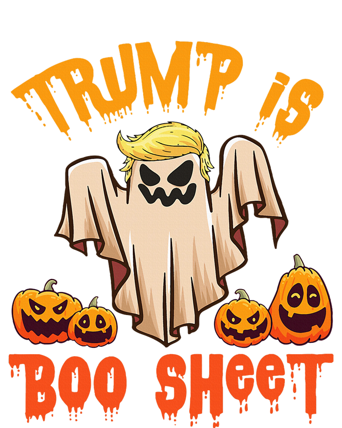 Ghost Monster Pumpkins Donald Trump Is Boo Sheet Halloween Kids Long Sleeve Shirt