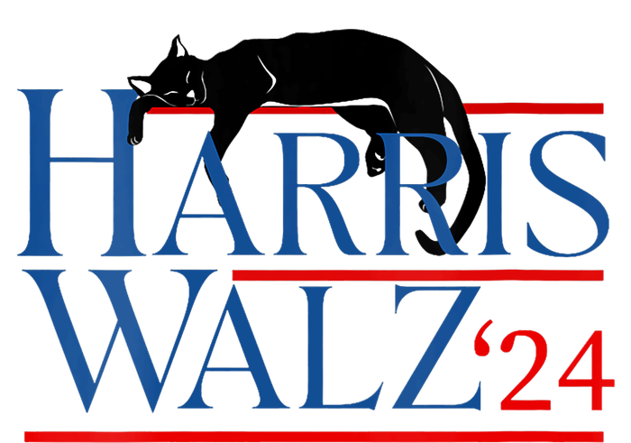 Kamala Harris Tim Walz Funny Cute Cat Election Graphic Legacy Cool Fit Booney Bucket Hat