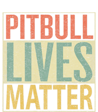 Vintage Pitbull Lives Matter Love Pitbulls Short Acrylic Beanie