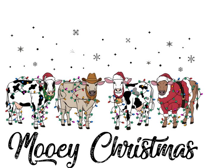 Mooey Christmas Funny Cow Holiday Xmas Holiday PosiCharge Competitor Tank