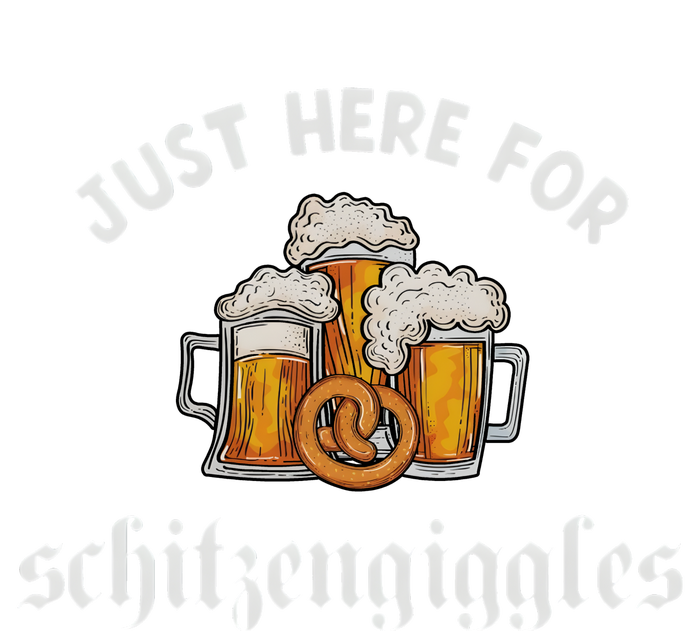 Just Here For Schitzengiggles Oktoberfest Drinking Team Canvas