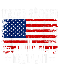 Never Forget September 11 2001 Memorial Day American Flag T-Shirt