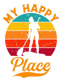 Sup Girl My Happy Place Water Sports Stand Up Paddle Board Hoodie