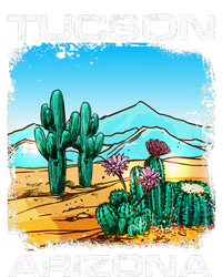 Tucson Arizona Desert Retro Cactus Youth Performance Sprint T-Shirt