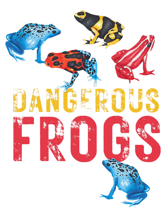 Dangerous Frogs P.O.I.S.O.N Dart Frogs Frog Lover Daily Commute Backpack