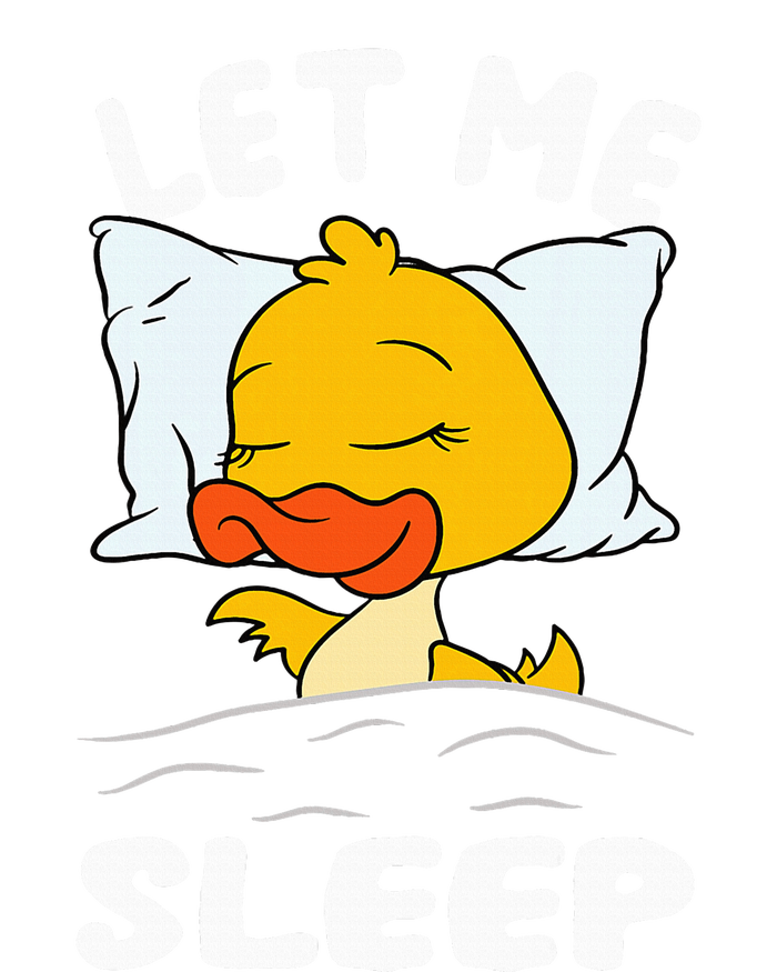 Duck Sleeping Need More Sleep Let Me Sleep Canvas