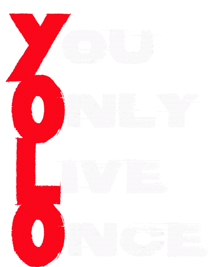 You Only Live Once Motivation Quote Inspiration Sustainable Knit Beanie