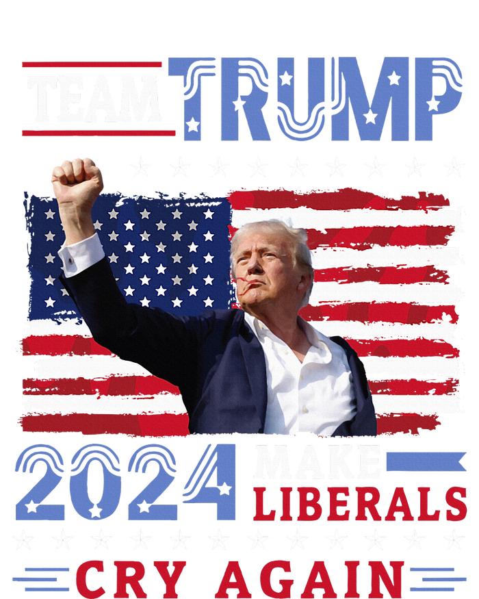 Us Flag American Team Trump 2024 Make Liberals Cry Again Youth Performance Sprint T-Shirt