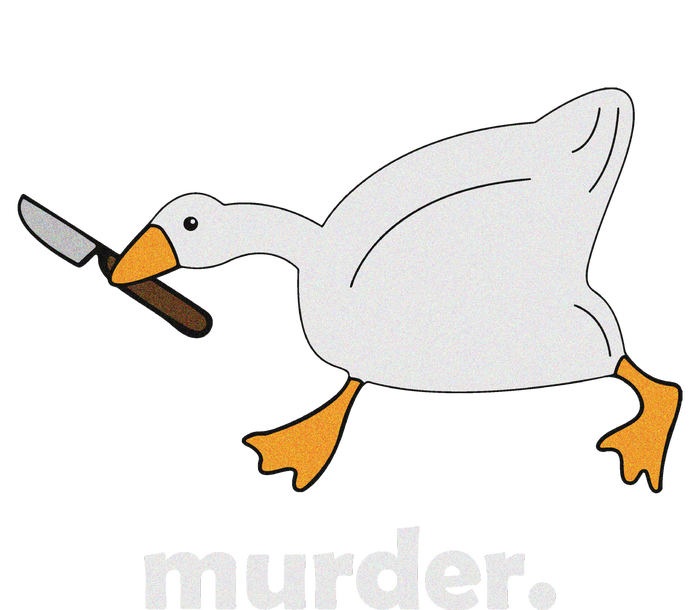 Funny Murder Duck Animal Meme T-Shirt