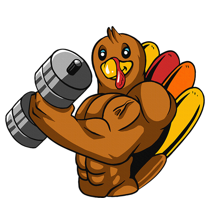 Turkey Bodybuilding Thanksgiving Day Gym Workout Fitness T-Shirt