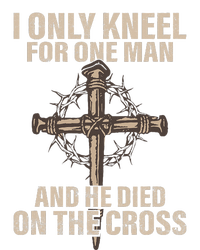 I Only Kneel For One Man An He Died On The Cross Jesus Women’s Perfect Tri Rocker Tank