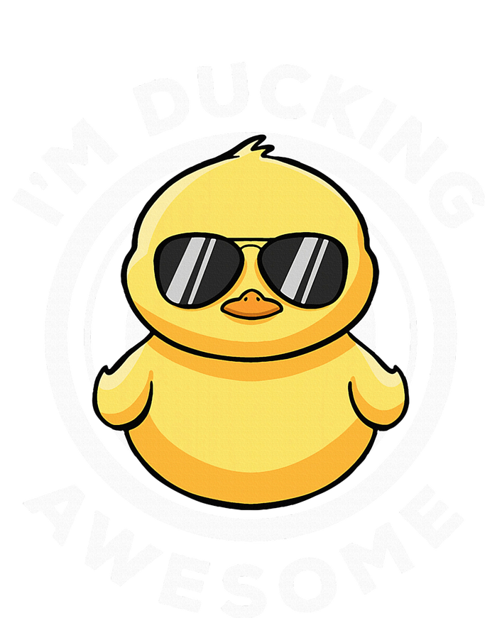 IM Ducking Awesome I Love Duck Lovers Funny Rubber Duck T-Shirt