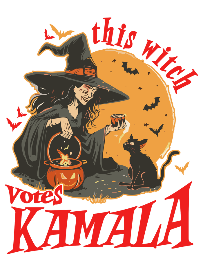 This Witch Votes Kamala Halloween T-Shirt