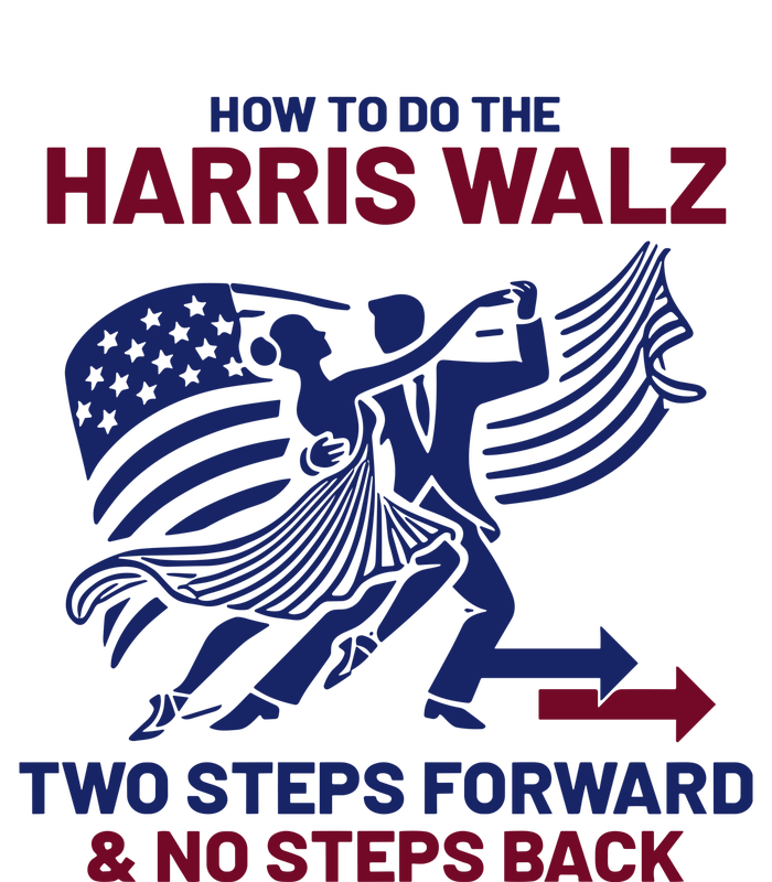 How To Do The Harris Walz Two Steps Forward And No Steps Back Dry Zone Grid Polo