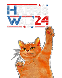 Harris Waltz 2024 Cat Funny Vp Vice President Election Cooling Performance Crew T-Shirt