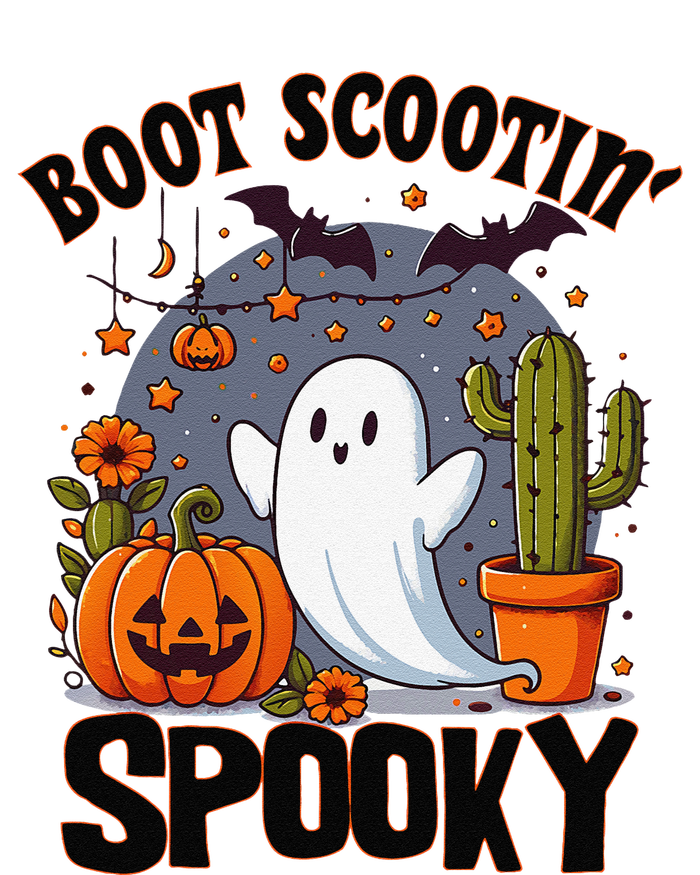 Boot Scootin Spooky Cowboy Halloween Ghost Cute Spooky T-Shirt