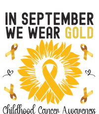 In September We Wear Gold Hood Cancer Awareness Gift 16 in Basic Backpack