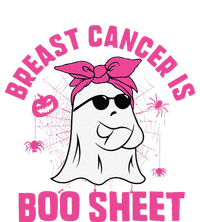 Breast Cancer Is Boo Sheet Ghost Halloween Breast Cancer Women's Fleece Hoodie