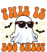 This Is Boo Sheet Ghost Groovy Halloween Grommeted Golf Towel