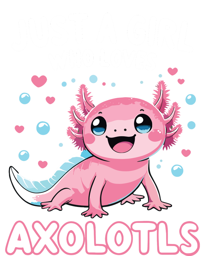 Axolotl Kawaii Just A Girl Who Loves Axolotls Baby Long Sleeve Bodysuit