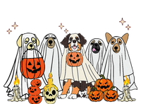 Dog Ghost Cute Dog Dressed As Ghost Funny Halloween Dog T-Shirt