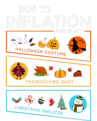 Due To Inflation Halloween Thanksgiving Christmas Sweater T-Shirt