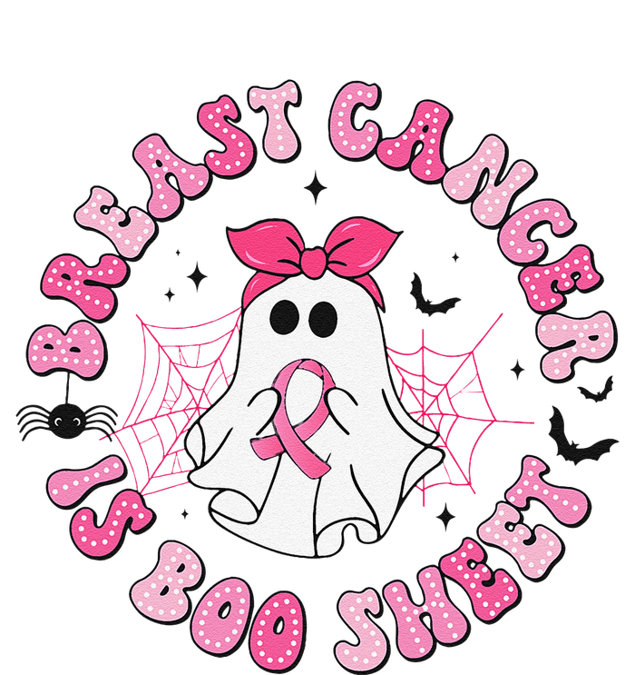 Breast Cancer Is Boo Sheet Pin.K Ghost Witch Halloween Women T-Shirt