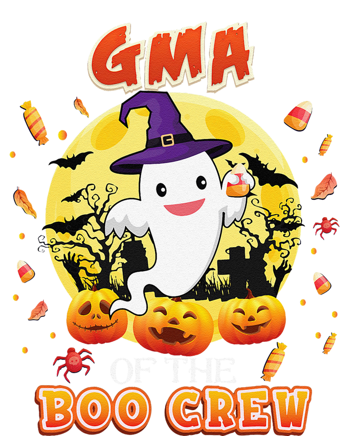 Gma Of The Boo Crew Halloween Cute Ghost Pumpkin Scary Coaster