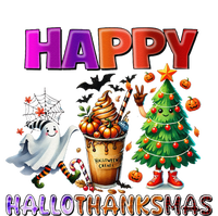 Gnomes Halloween Thanksgiving Christmas Happy Hallothanksmas T-Shirt