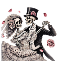 Halloween Thrills Dancing Skeleton Couple Cyborg Zombie Short Acrylic Beanie