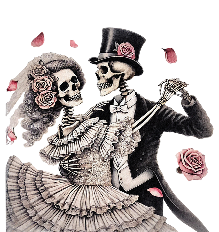 Halloween Thrills Dancing Skeleton Couple Cyborg Zombie Short Acrylic Beanie