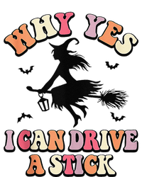 Why Yes Actually I Can Drive A Stick Halloween Witch Costume T-Shirt