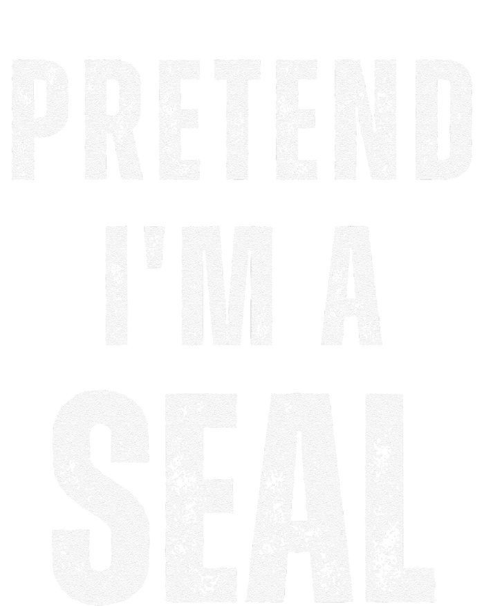 Pretend IM A Seal Matching Costume Funny Halloween Toddler Zip Fleece Hoodie