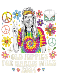 Old Hippies For Harris Waltz 2024 Election Kamala Harris Long Sleeve Shirt