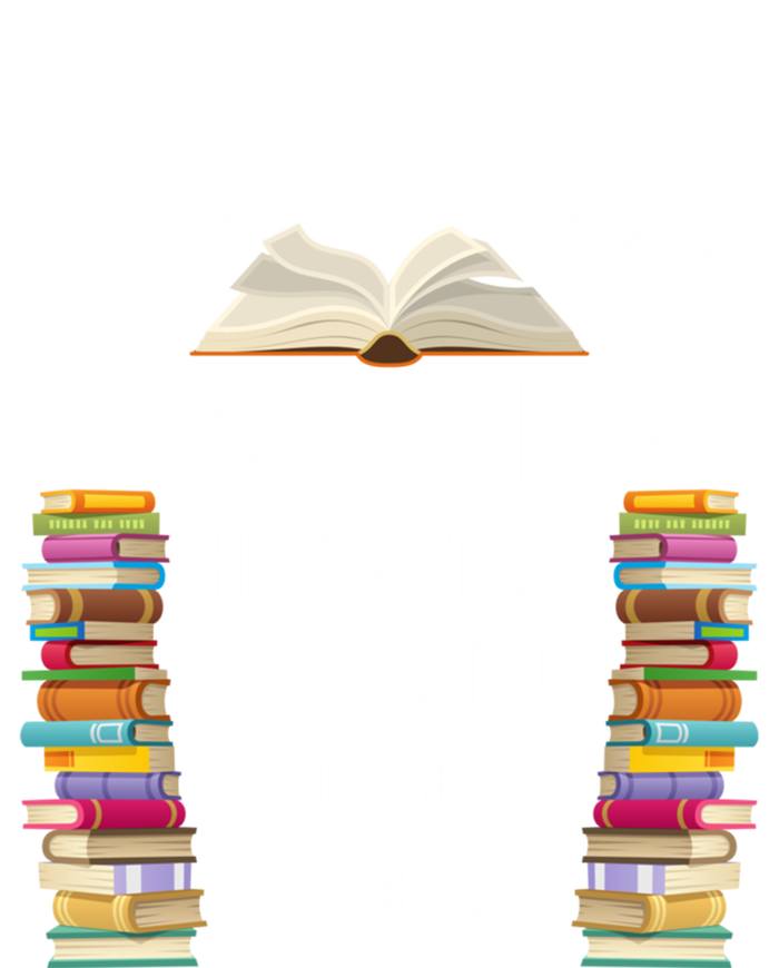 Abibliophobia Funny Reading Book Lover Bookworm Reader Nerd Gift Toddler T-Shirt