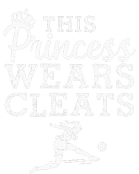 Cool Soccer Princess Wears Cleats Football Premium T-Shirt