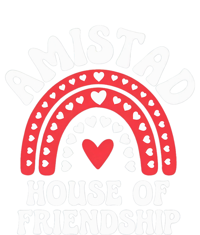 Amistad House Of Friendship Boho Heart Rainbow Women's Strappy Tank