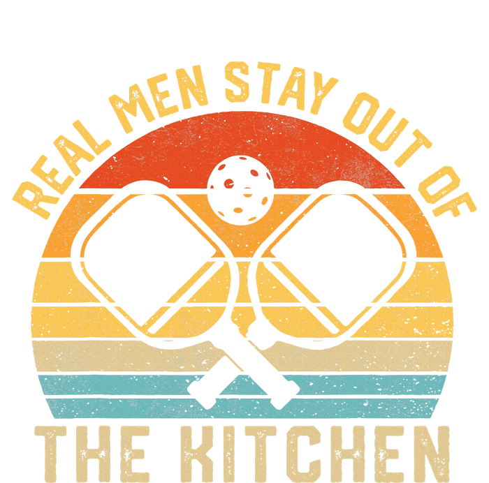 Real Stay Out Of The Kitchen Funny Pickleball Vintage Grommeted Golf Towel