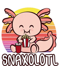 Snaxalotl A Cute Kawaii Axolotl Snacking As Snaxolotl Women's Fleece Hoodie